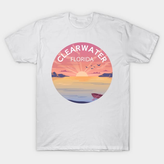 Clearwater beach surf - Florida T-Shirt by MasterClassic